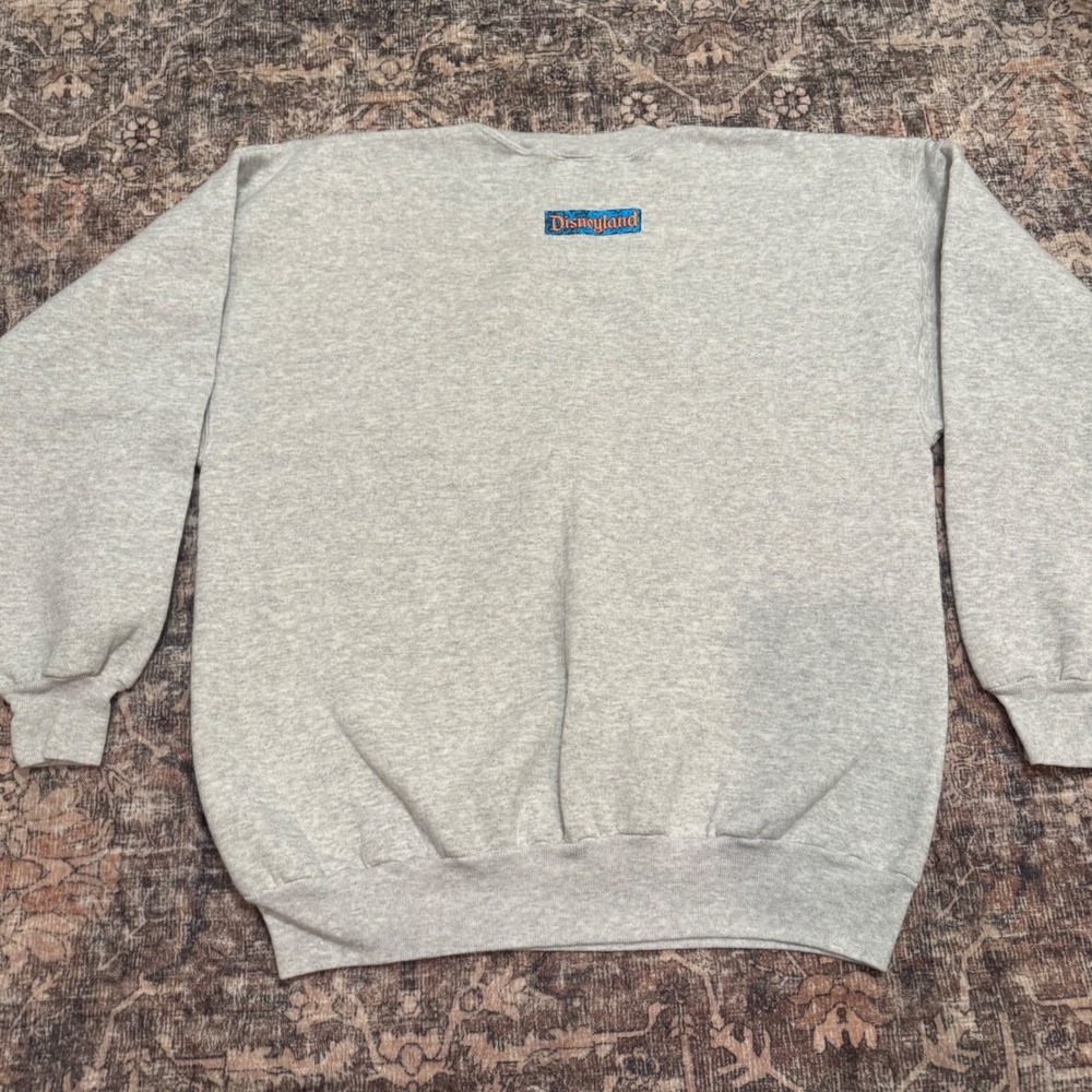 Vintage Disney Eeyore Crewneck Sweatshirt Unisex XL Disneyland‎ Made In USA - Picture 3 of 9